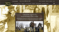 Desktop Screenshot of legacyheadstones.com
